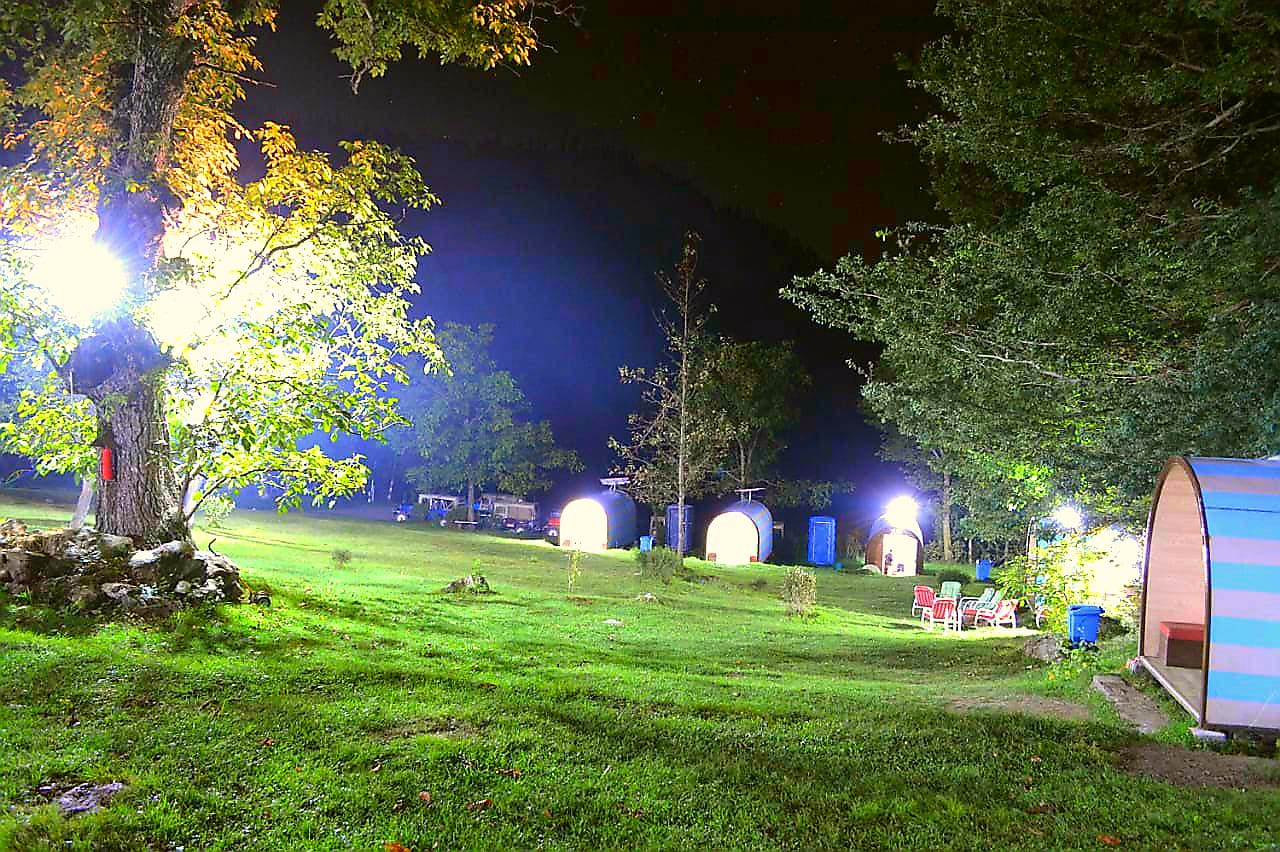 Sharan Camping Pods
